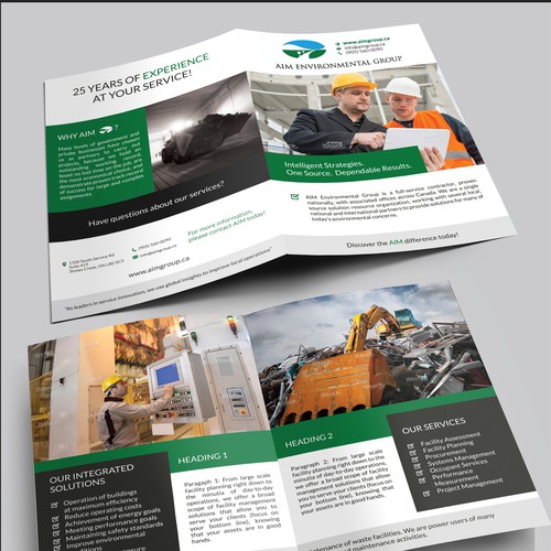 Design Sales brochure for a facility management firm di Nebojsa D.