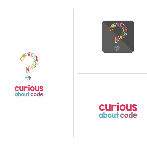 コンペ「Curious About Code」のデザイン by Lovely_Ninaさん 