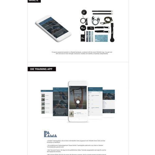 Landing page design contest entry by Antonio Castello ⚡️