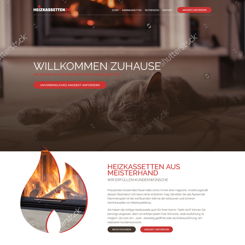 Design de site proposta de design por karomatisch