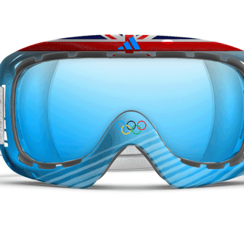 Design adidas goggles for Winter Olympics Design by ShySka