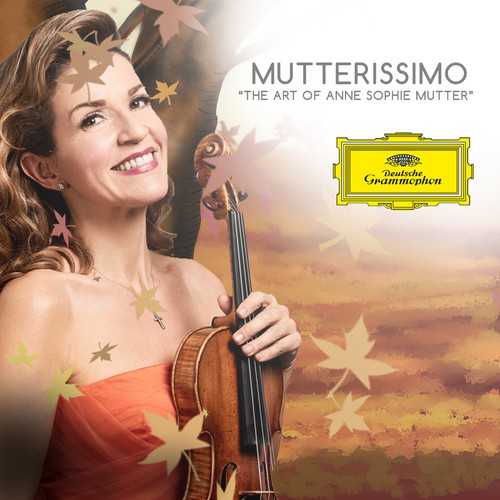 Illustrate the cover for Anne Sophie Mutter’s new album Design von Fireflies