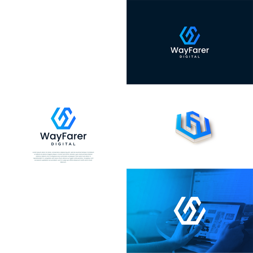 Design a modern and sleek logo for an advertising agency Design by tomijunkier