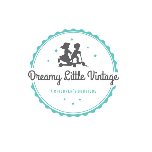 Design a "dreamy" logo for a brand new children's vintage clothing boutique デザイン by meryofttheangels77