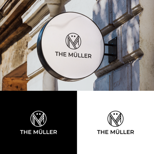 Want a challenge? Use the umlaut  - create a luxury logo for an apt building – The Müller Design by QULHUWAELEK