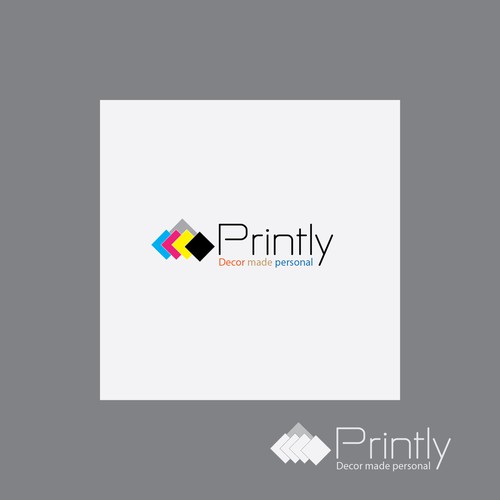 Create a logo for Printly - A Custom Print Shop Design by Hanishniv