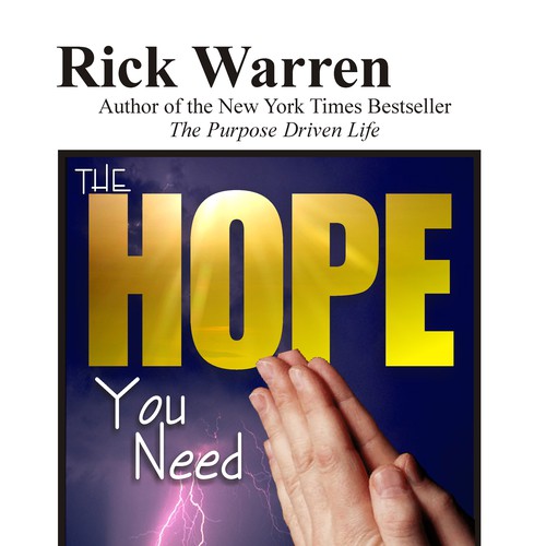 Design Rick Warren's New Book Cover Diseño de Parson Larsen