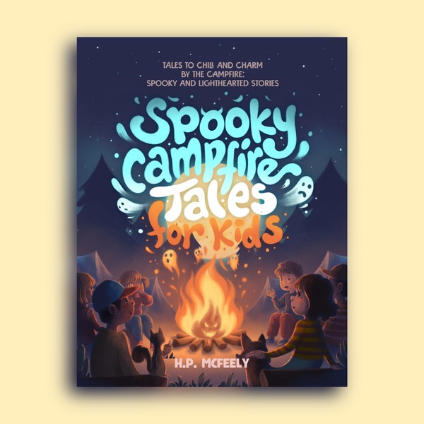 Spooky Campfire Tales for Kids Book Cover