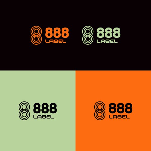 888 Label Logo Design Design by JayvenVillamater