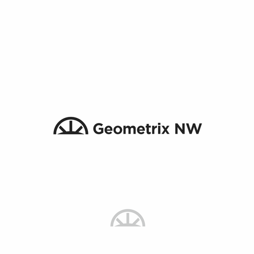 Bridge Construction Logo for Geometrix NW Design by TheToddler