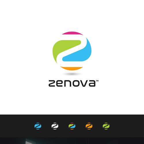 Zenova Logo: Revolutionary suite of health and wellness mobile apps Diseño de Fedhu™