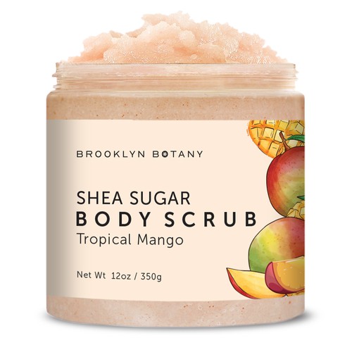 Diseño de Design  FRESH new packaging for a line of body scrubs de vesmil