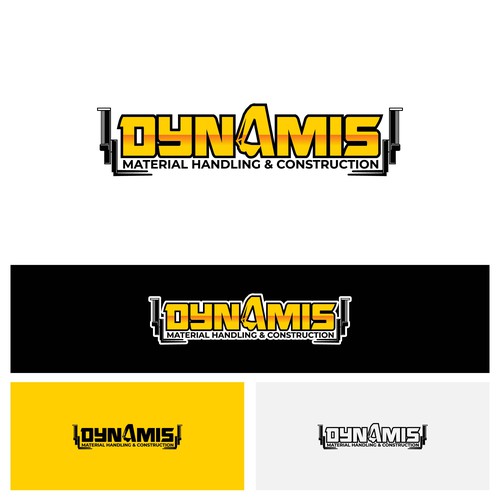 A logo design for our Material Handling & Construction hiring & selling company. Réalisé par SandyPrm