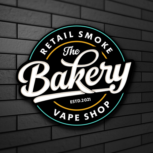 Smoke Shop Called "The Bakery" Logo Design by Agenciagraf