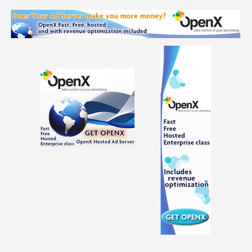 Banner Ad for OpenX Hosted Ad Server Réalisé par avatar462