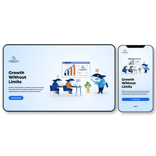 We need website illustrations for our software solutions company Design by Loominarius Ars