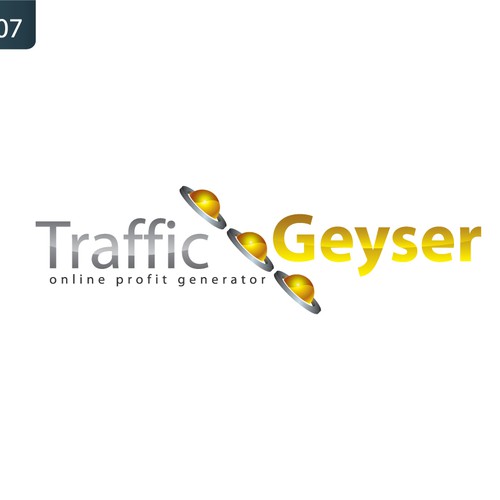 Design di T-R-A-F-F-I-C   g-e-y-s-e-r  Logo di sammynerva