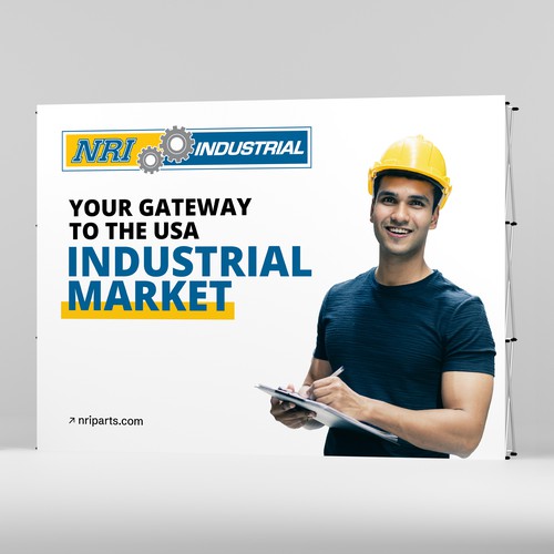 Design a banner for an automation exhibition Design von Manish Roul