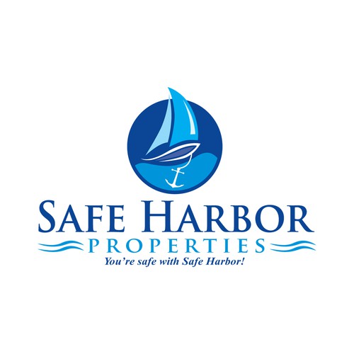 logo for SAFE HARBOR PROPERTIES | Logo & business card contest