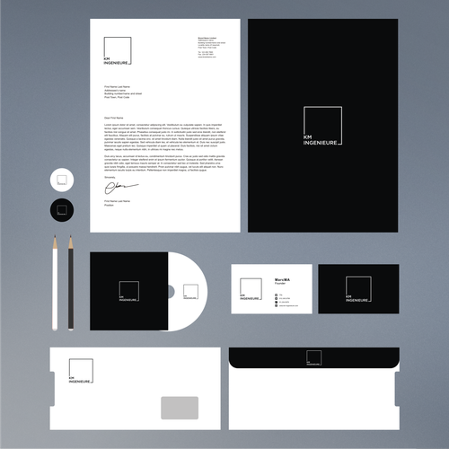 Logo & brand identity pack contest entry by LHAKUI