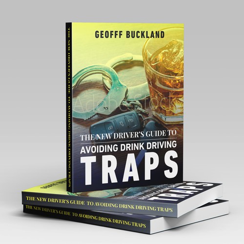 "Need an impactful cover for a book aimed at stopping young drivers from drink driving" Design by Fredrick Balois