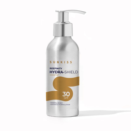 Luxury Sunscreen Label Design by bilyanas