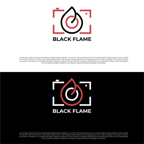 Cool, masculine Logo for company name „Black Flame” Design réalisé par dukundonkey ✅