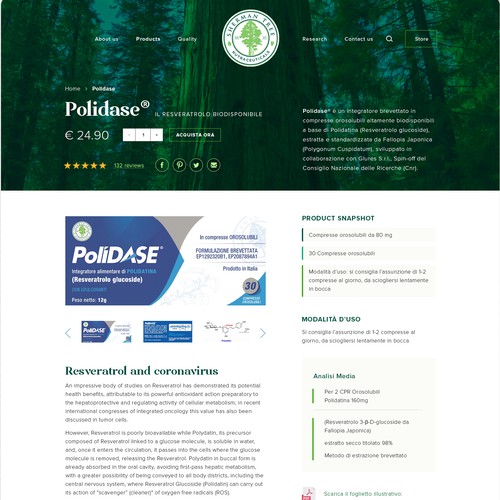 Sherman tree website Design by lipsurn®