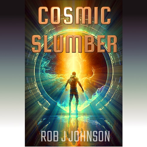 Cover design for Scifi book "Cosmic Slumber" Design réalisé par SusansArt