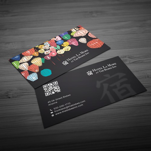 Design Business Card for Boutique Hotel di Hasanssin