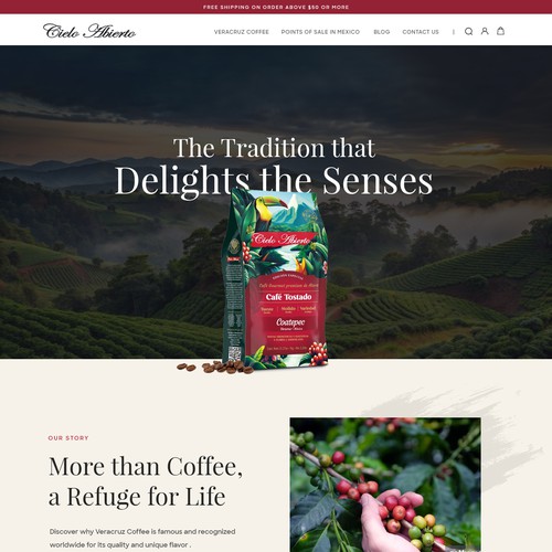 Web page design contest entry by AKDCreative