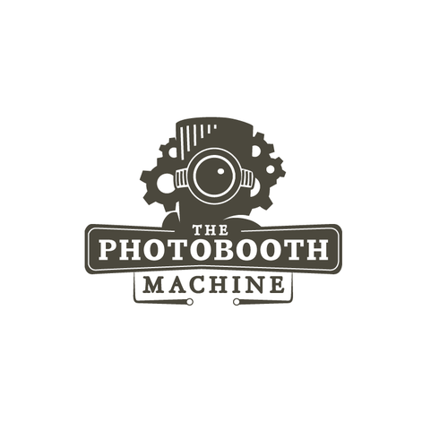 Create a nostalgic, steampuck inspired logo for The Photobooth Machine Design by xkarlohorvatx