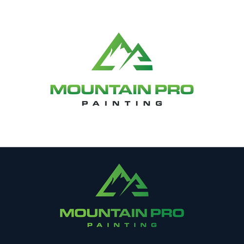 High-end, tech-focused Colorado painting company brand package Design by MD Design99