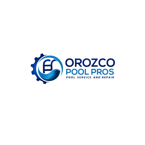 I'm looking for a Pool Service and Repair logo that's bold and easy to remember. Réalisé par veluys