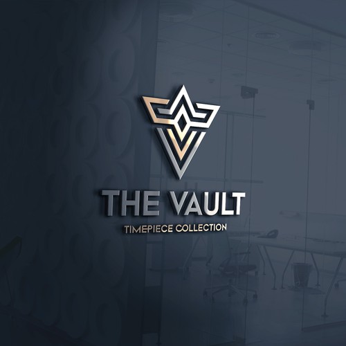 The Vault | Timepiece Collection Logo Contest Design by Ghaay™