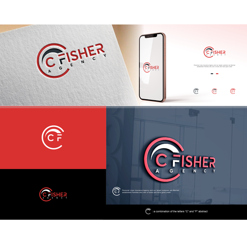 We need a powerful,  modern, sleek Insurance Agency Logo Design by is_RoM graphic