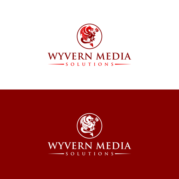 Design by On the syrup™ titled "Wyvern Media Solutions"