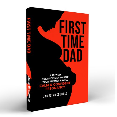 Book cover art appealing to First Time Dad & Expectant Mums Design réalisé par Trivuj