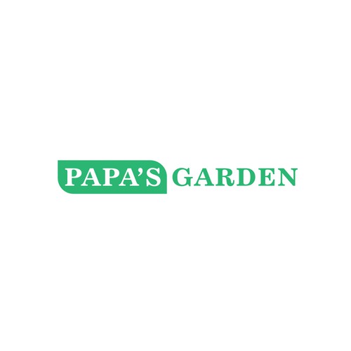 Fun garden logo for our kids to honor grandpa Design by SP-99