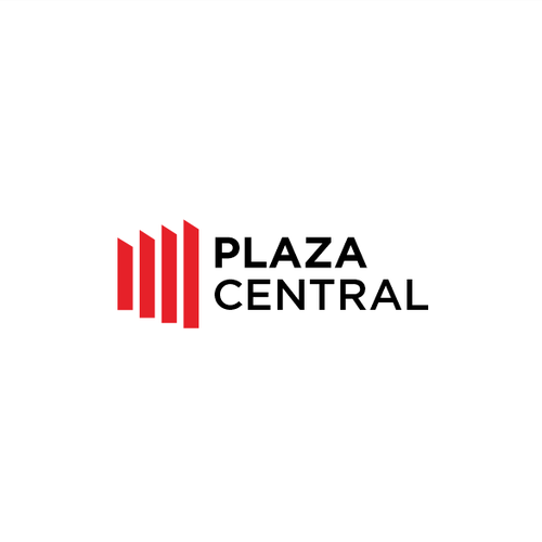 Logotipo Plaza Central Design by zen.logo