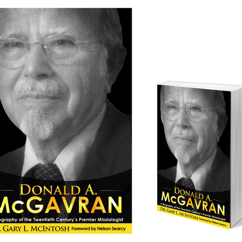 Create a compelling book cover design for an academic biography for Christian pastors and students Ontwerp door Danatrem