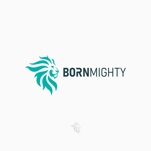 Bring “Born Mighty” Logo and Social To The Masses! Design by Chang Onded