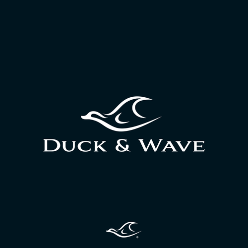Design di Coastal lifestyle brand featuring a mallard duck and wave, appeal to outdoor enthusiasts and surfers di Shadowcaster Studio