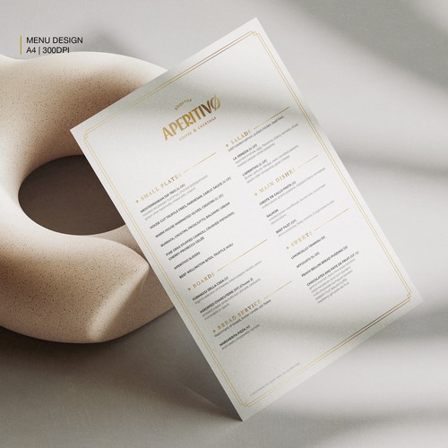 Menu contest entry by Sangaji Aristo