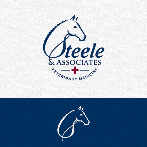 Equine Sports Medicine Veterinary Practice looking for a strong logo - Sophisticated. Abstract. Clean Lines. Emblem Pref Design by Painted Pony Studios