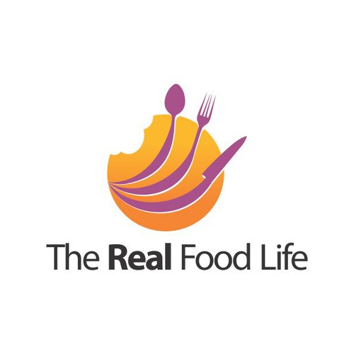 Create the next logo for The Real Food Life Diseño de Fallen Aurora