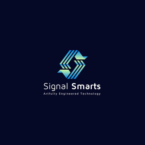 Design a Modern, Geometric Logo for Signal Smarts: We are Network and Wireless Technology Artists!! Design réalisé par cs_branding