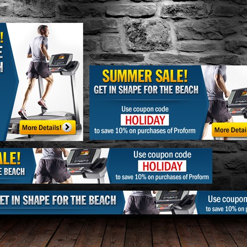 Sports And Fitness Banners Banner Ad Contest 99designs