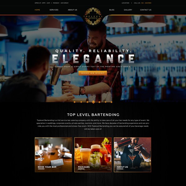 Top Level Bartending