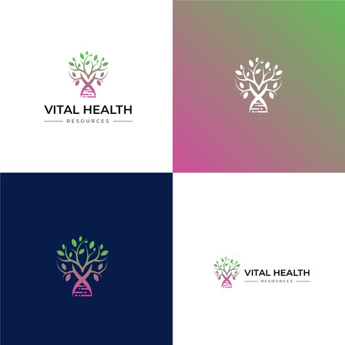 Vital Health Resources Logo Design by smitadesign